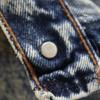 Levi's 80er Jahre Made in USA Alte chemische zulaufende Jeans 11 Eisblaue Jeans Damen Gebraucht