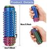 Jouet Fidget Stimulant pour la Douleur Poignée Picotée Stim Porte-clés Jouet Fidget Portable pour Adultes Adolescents Soulagement du Stress Jouet de Bureau Cadeau Original