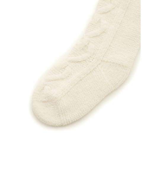 Gelato Pique Valentine Heart Aran Long Socks PWGS251694 CRM Women's