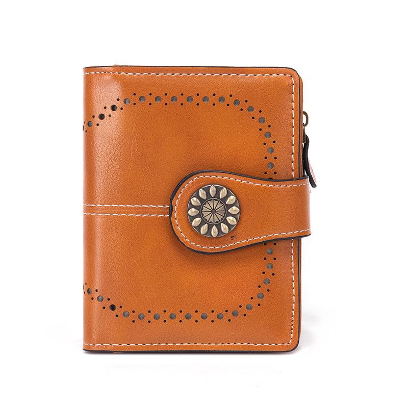 2022 Korean Style Women's Leather Mini Wallet and Coin Purse