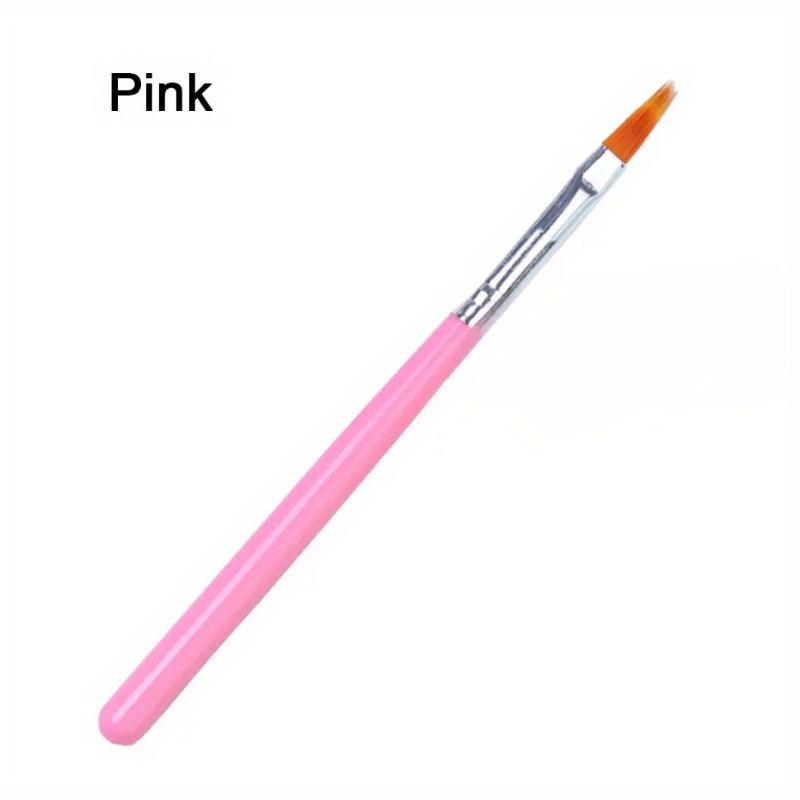 1pc Nail Tools Nail Brush Serrated Powder Bar Black Bar Nail Pen Nail Pen Gradient Pen Nail Brush