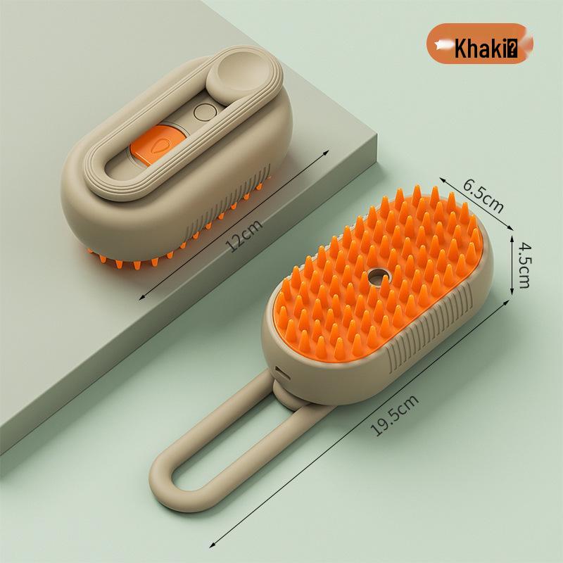 Electric Pet Grooming Comb: Massage, Bath, and Loose Hair Removal for Cats and Dogs