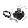 Ignition Module Kit Ceramic Spark Tip Push Button Ignitor Mounting Plate Grill Replacement