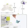 Automatic Cat Toy 360 Degree Rotating Motion Activated Butterfly Funny Toys Pet Cats Interactive Flutter Bug Puppy Flashing Toy