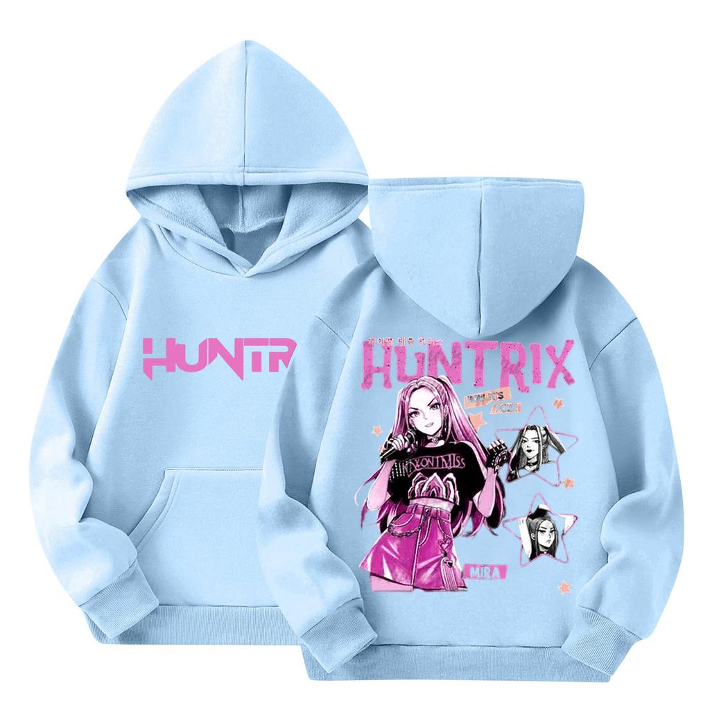 Women's Hooded Gradient Printed Long Sleeved Sweatshirt Loose Women's Sweatshirt Sweatshirt