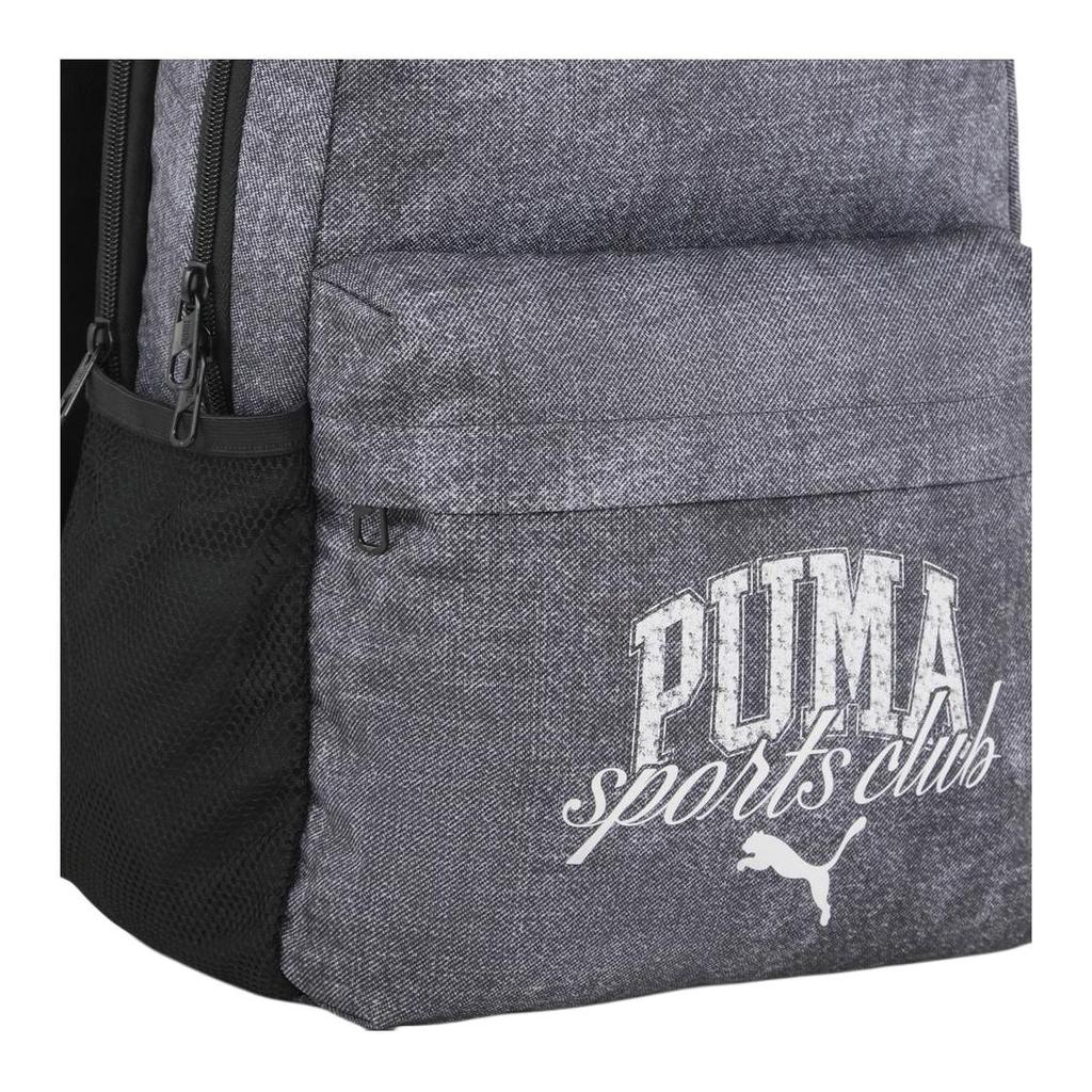 New PUMA Polyester Backpack Regular Unisex Gray 091178-01