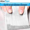 SilverTape Aluminium Tape Alu Adhesive Tape Insulation Heat Resistant Waterproof 5m