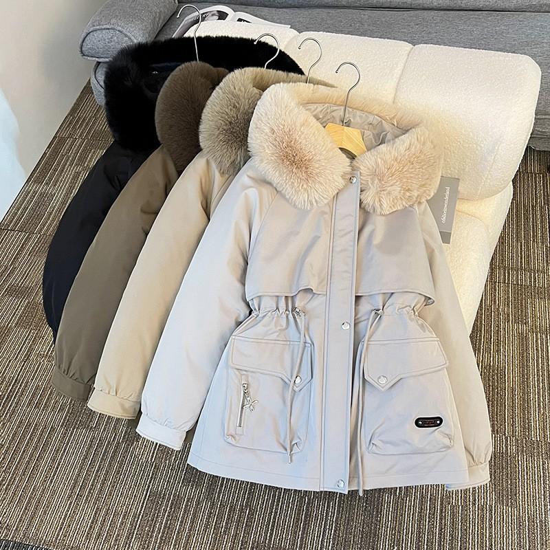 Pie overcomes the trend of cotton-padded winter clothes, new down cotton-padded clothes for women's short loose large-size cotton-padded jackets.