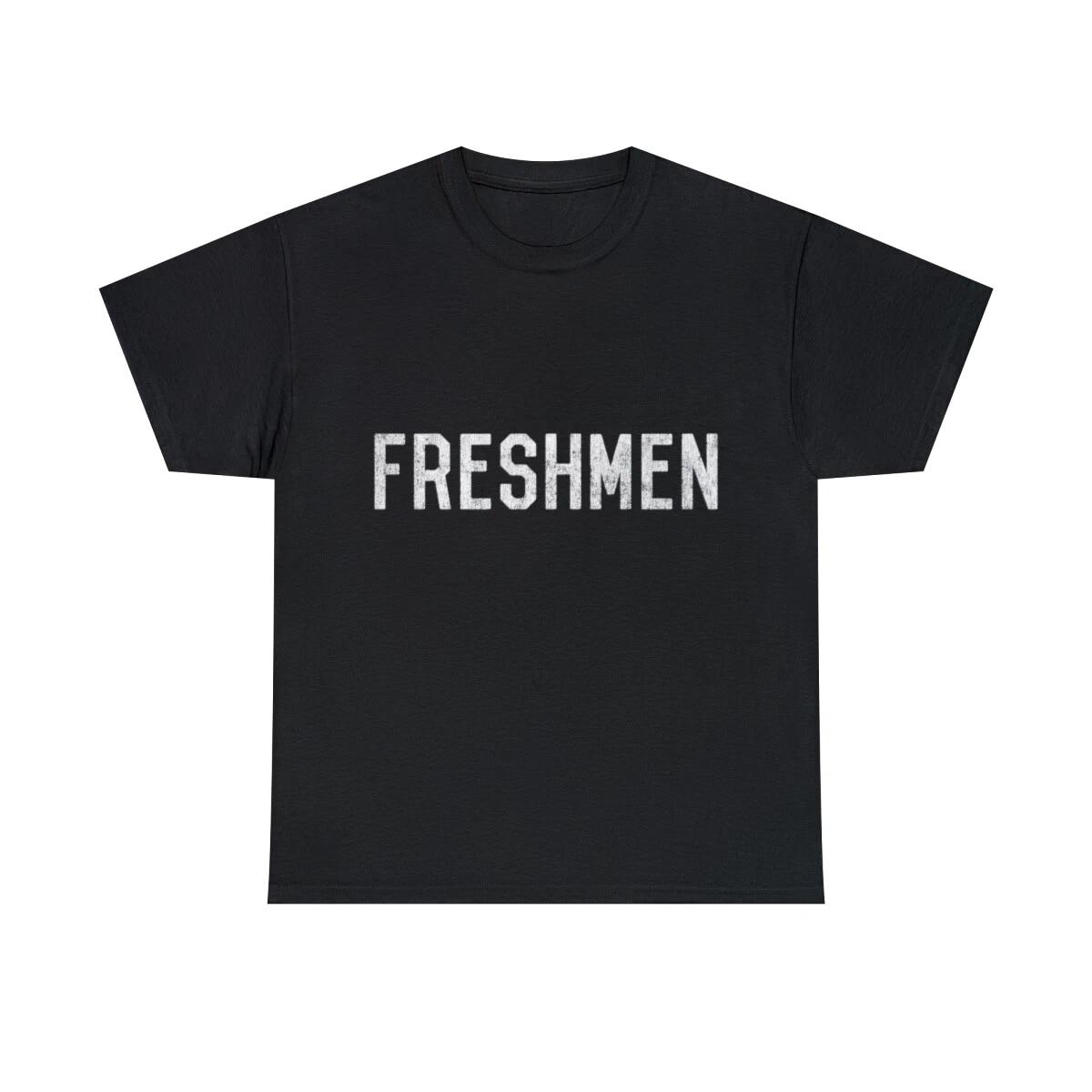 Retro Freshmen Graphic Tee Shirt, S-5XL 2XL