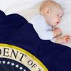 SEAL OF THE PRESIDENT OF THE UNITED STATES US USA Throw Blanket Plaid Travel for Sofa Bed Covers Blankets