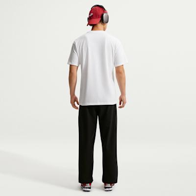 Nike T Shirts Unisex White Crew Neck