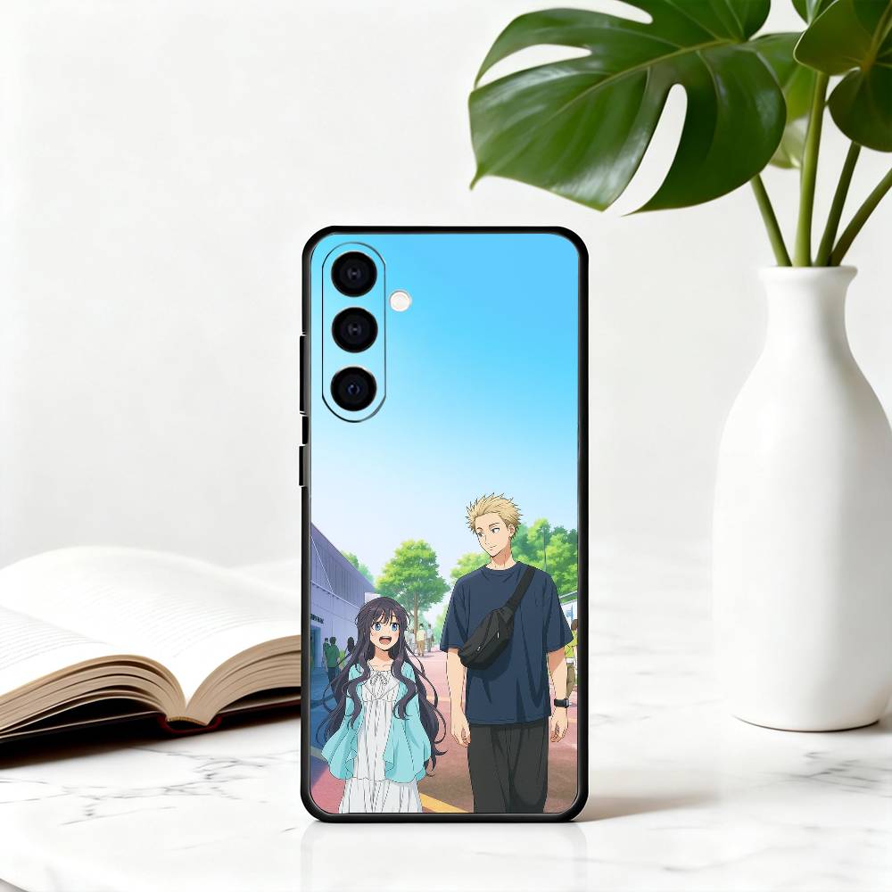 K-Kaoruko W-Waguri Rintaro T-Tsumugi-ES Phone Case Black Silicone Soft For Samsung Galaxy A73,A72,A71,A70,A53,A52,A51