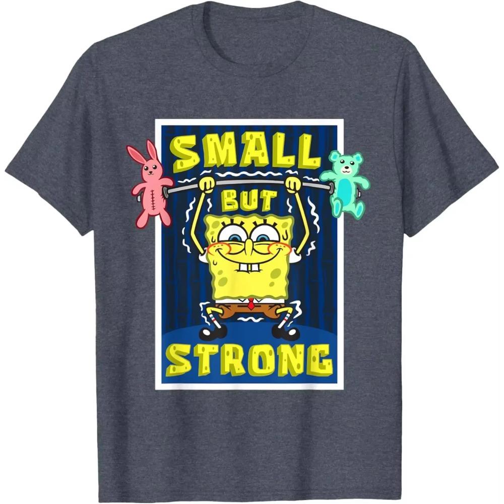Mademark xSquarePants -  Small But Strong Boys Girls Birthday T-Shirt