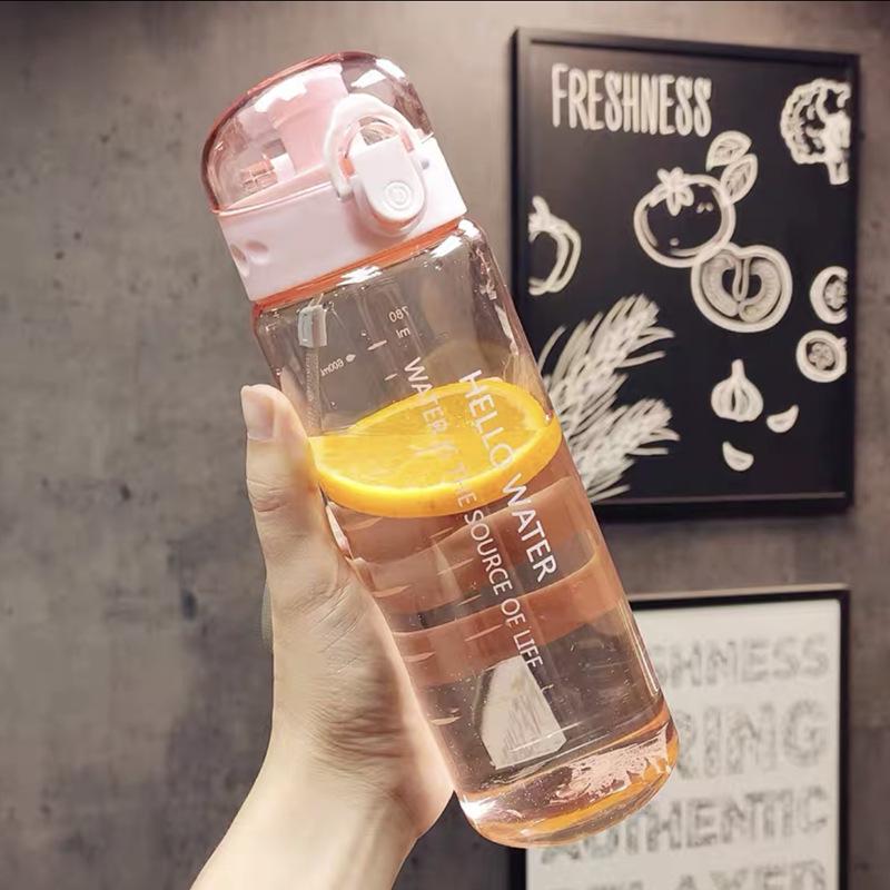 Outdoor-Sport-Wasserflasche mit hoher Kapazität und auslaufsicherem Klappdeckel