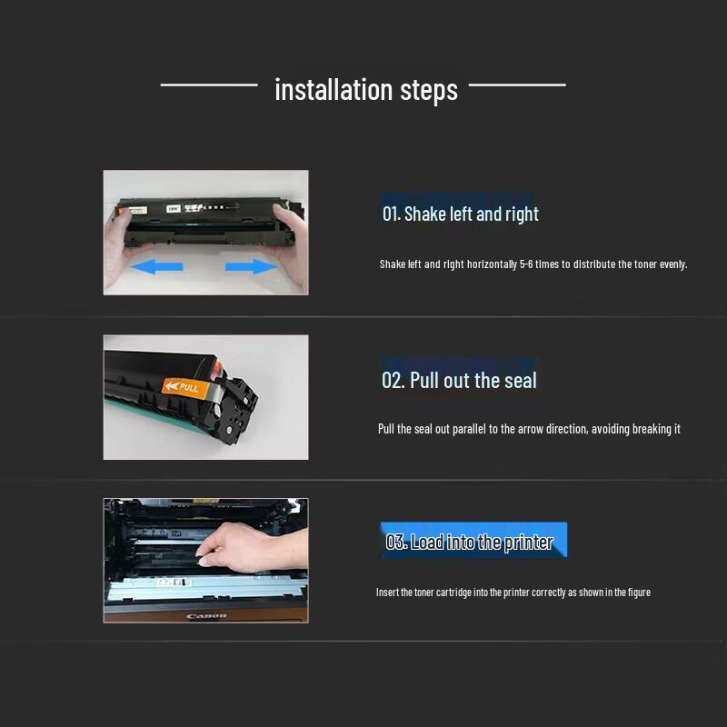 Puwei Compatible Black Toner Cartridge for OEP Printers