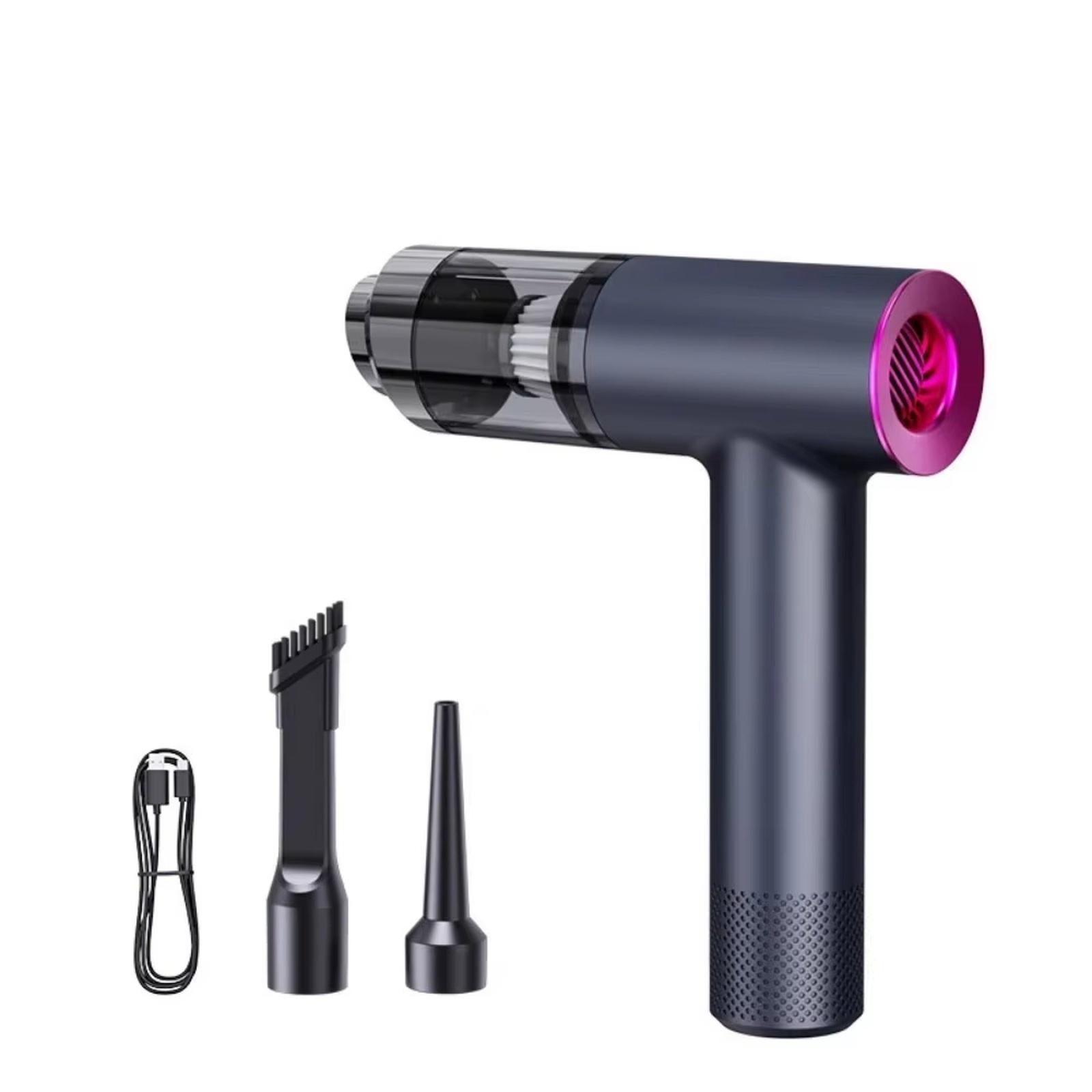 

Cordless Handheld Vacuum Cleaner Portable Car Vacuum for Home Pet Hair Cleaning one size чёрный