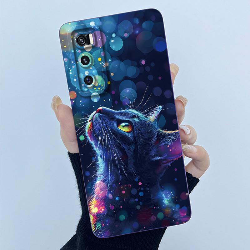 For Vivo V20 SE / Vivo Y70 Cases V2022 V2023 Soft Silicone Phone Case Sweet Printing Cartoon Protective Shell Painted Back Cover