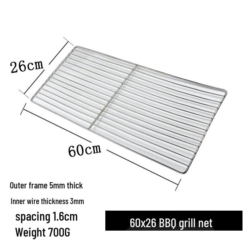 Stainless Steel Draining & BBQ Grill Rack