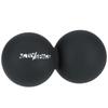 Double Lacrosse Ball For Massage - Black