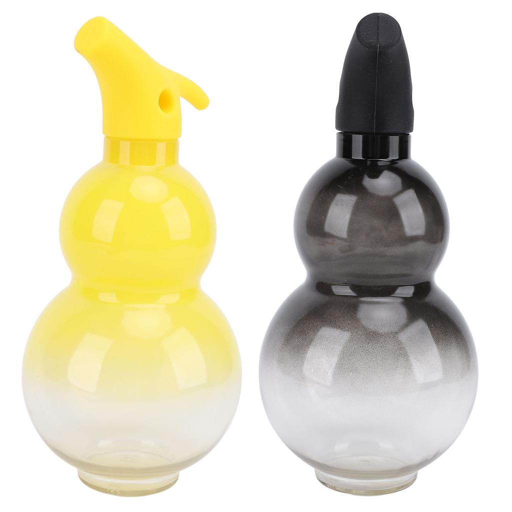 Gourd Water Bottle 800ml Reusable Outdoor Portable Sports Water Bottle with Rope Retro Style