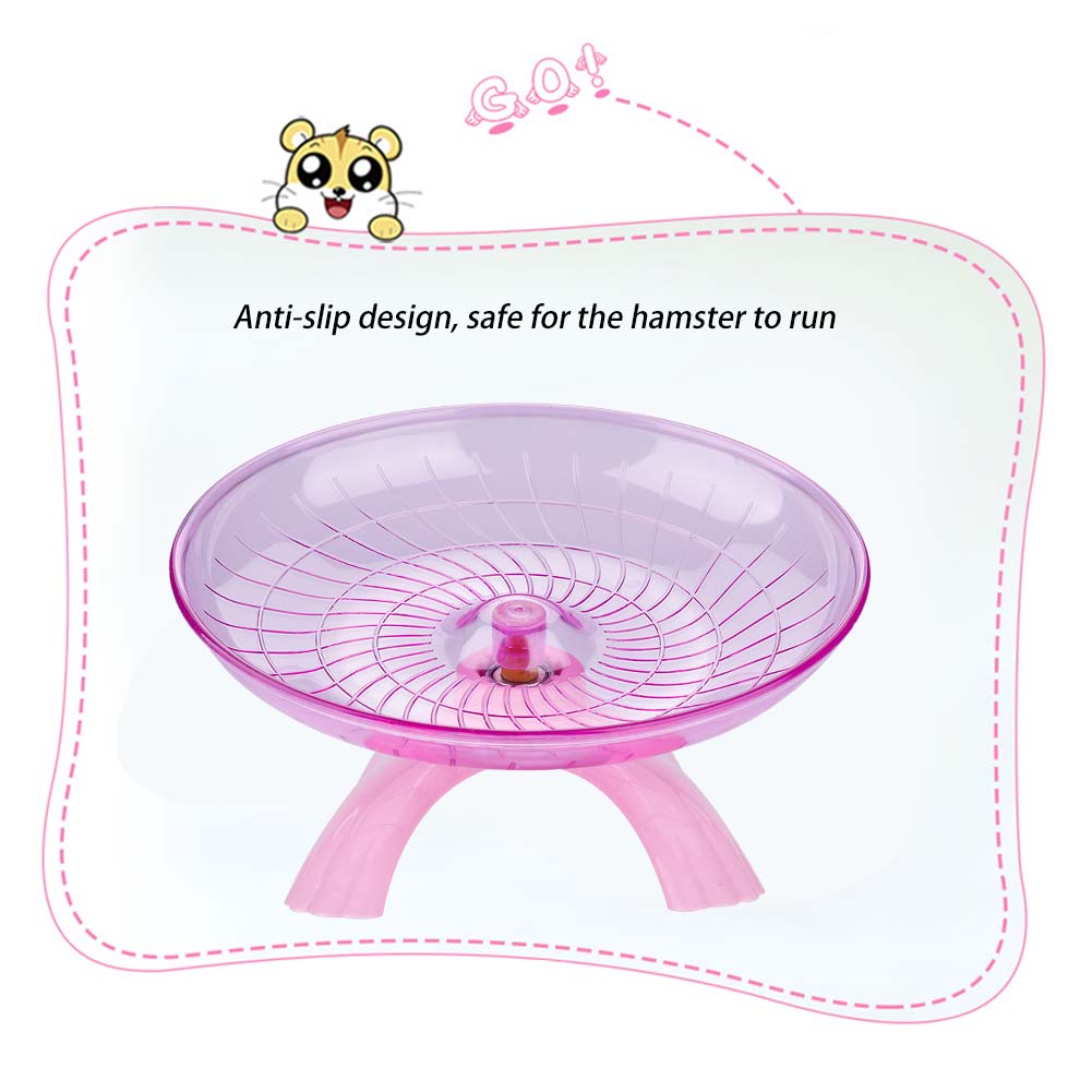 Plastic Wheel Silent Exercise Roller for Mice Hamster Blue
