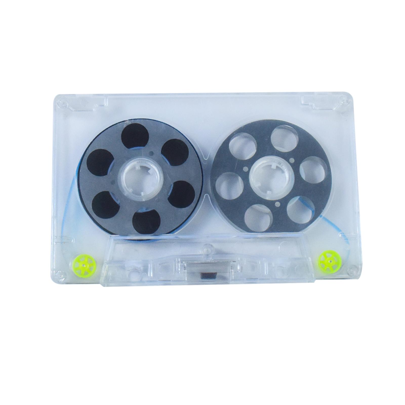 

Aluminum Metal Cassette Tape with Recording Function Standard Cassette Player Blank Tape Recorder Empty Tape