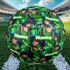 Custom Name Personalized Ben 10 Cartoon Print Size 5 Soccer Ball Training & Match Football, for Team, Kicking, Gift for Football