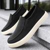 Men's Shoes Old Beijing Cloth Shoes Summer New One-pedal Lazy Shoes Breathable Non-smelly Feet Men's Cloth Shoes Soft-soled Men's Single Shoes