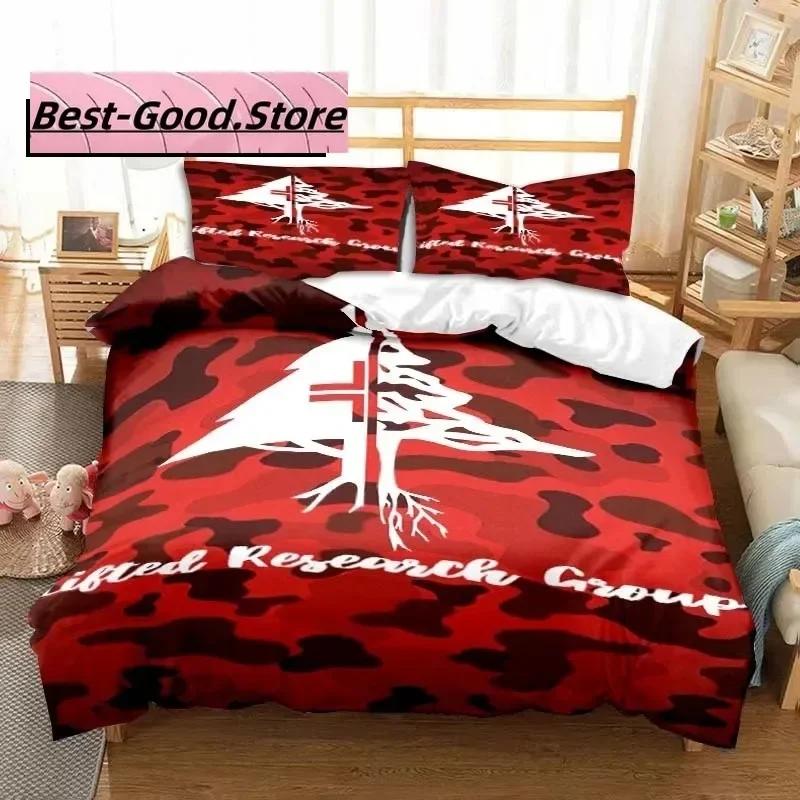 3D Clothing Brand LRG Logo Bedding Set Printed Bed Set With Pillowcase Bed Duvet Cover Soft Single Double Queen Super King Size