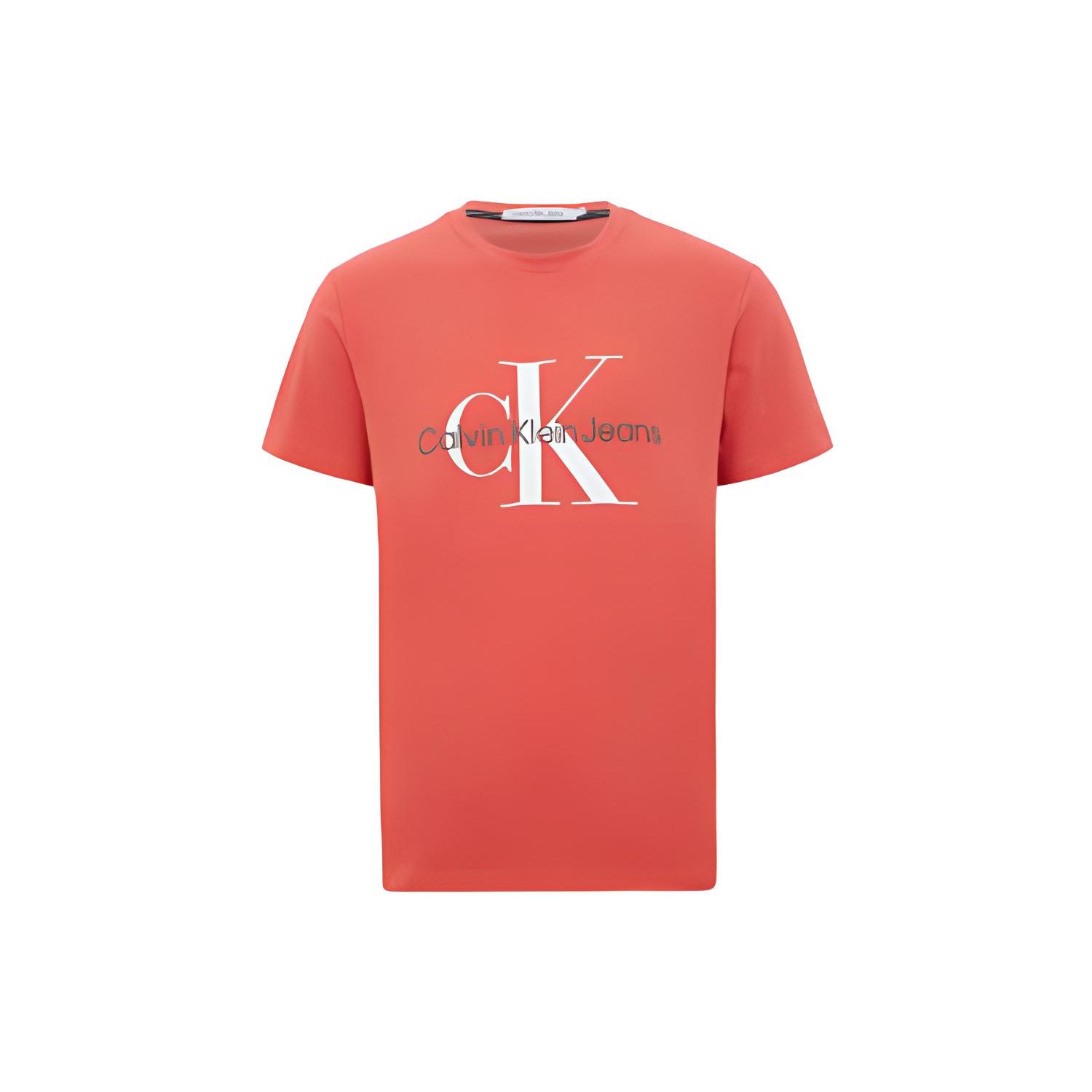 

Calvin Klein Хлопковая футболка с логотипом, мужские топы, красная J320770-XLV XXL