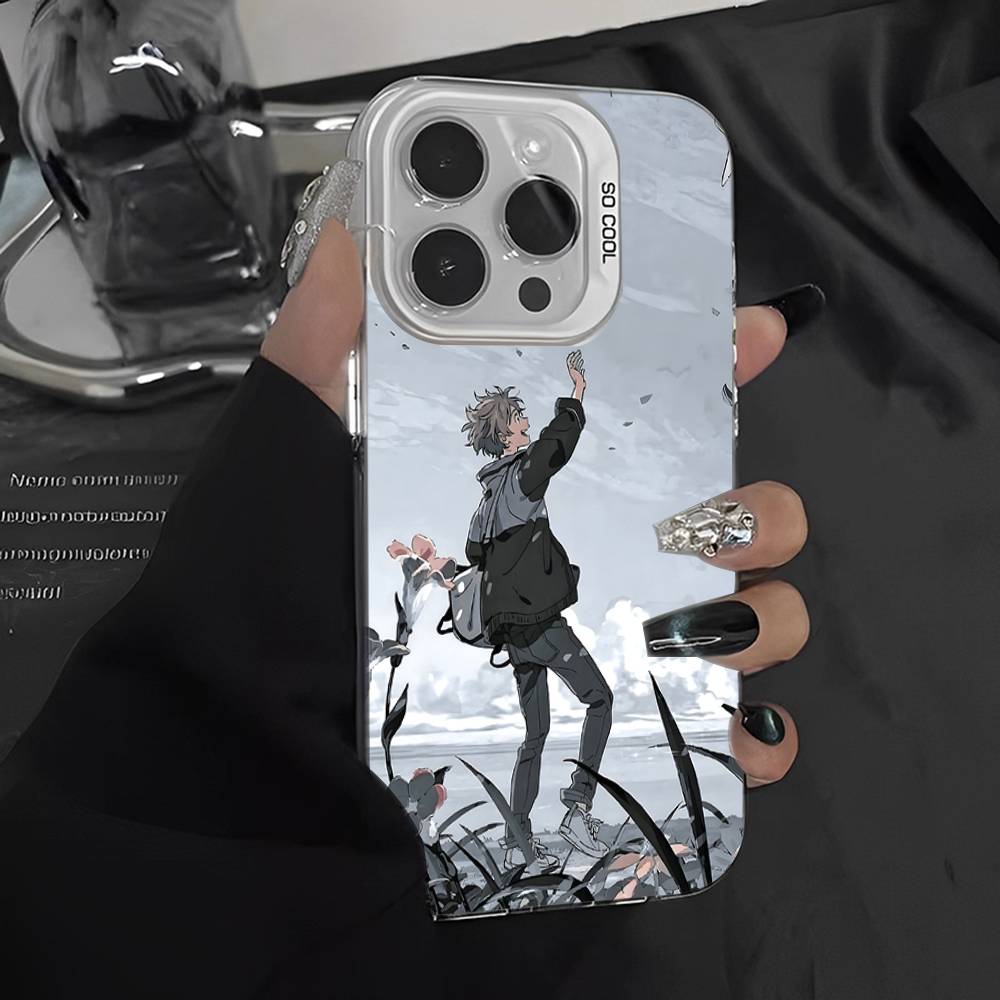 Anime Movie Umibe No Etranger Phone Case For IPhone 16 15 14 13 12 11 17 Pro MAX Plus Pro Matte Shockproof Cover
