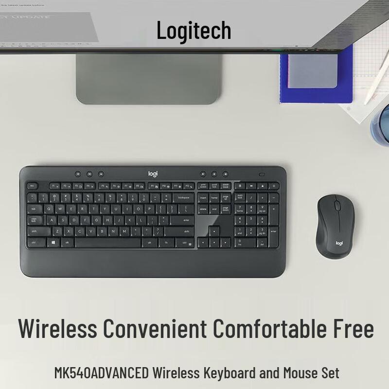 

Logitech MK540 Wireless Keyboard and Mouse Combo