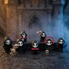 Mini Grim Reaper Statue, 3D Printed Halloween Skull Grim Reaper Figurine for Tabletop, Desk, Shelf Home Decor
