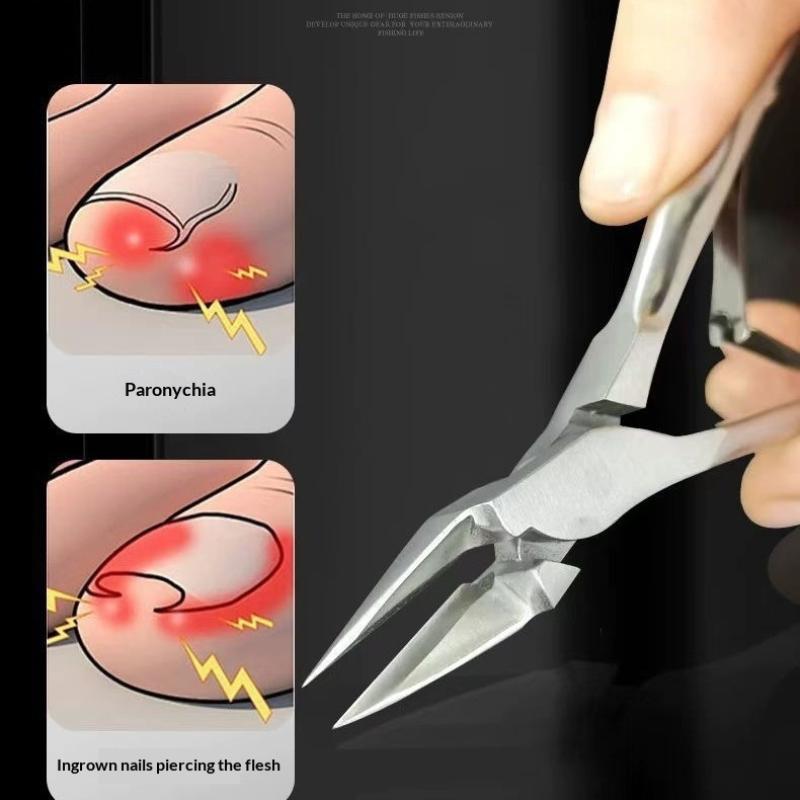 1Pcs Straight Blade Toenail Nail Clippers Trimming Thick Ingrown Toenails Rhinestone Remover Gem Clipper Manicure Nail Tools
