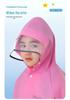 Kids' Stormproof Cartoon Raincoat with Backpack Slot for Outdoor and School Use