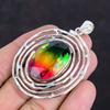 Faceted Multi Tourmaline Pendant Top Quality Gemstone Pendant Handmade Jewelry 925 Sterling Silver Pendant Brand New Pendant Gifts For Women