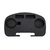 Chair Side Cup Holder Tray 4 Slots Heavy Duty Outdoor Camping Fishing Deck Chair Armrest Mount Cell Phone Cup Storage Tray Side Table