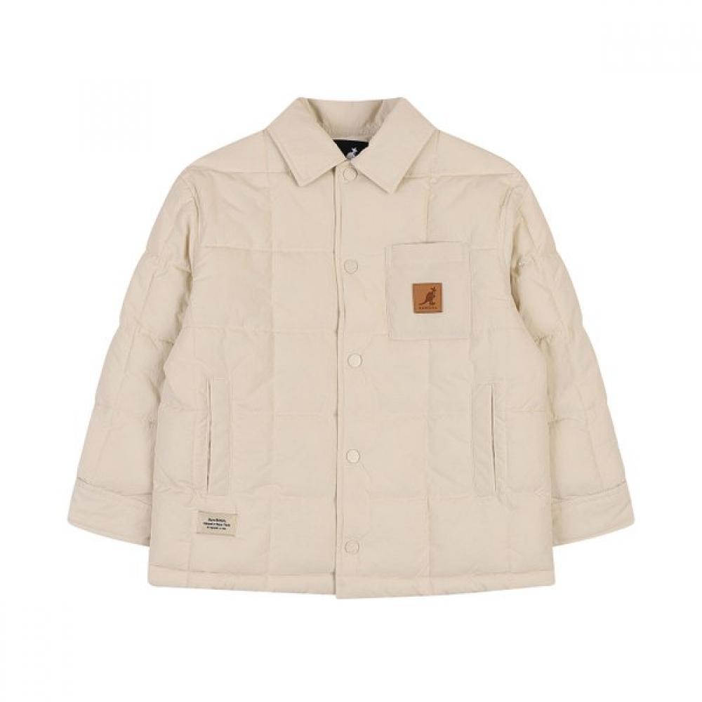 Kangol Kids Quilted Jacket Ivory Rd 0105 Ivory/110