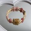 Xiaohongshu New Chinese Amethyst Beaded Bracelet Light Luxury Niche Exquisite Fairy Bracelet Girlfriend Gift