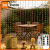USB Plug Festoon LED Curtain Lights Muslim Ramadan Decoration for Home Outdoor Wedding Garland Eid Mubarak 8 Lighting Modes