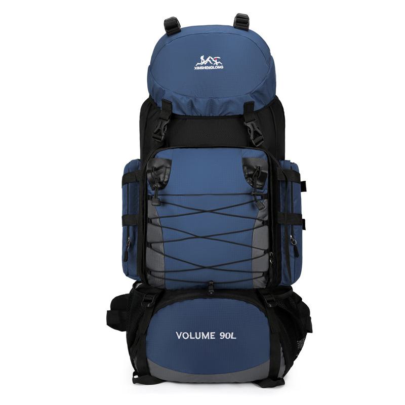 Waterproof 90L Large Capacity Travel Backpack for Outdoor Sports, Mountaineering, Camping, and Hiking