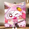 Vocaloid Produzent Pepoyo Wurfdecke aus weichem Korallenfleece 310 g/m² Flauschige warme Decke für Sofa Bett Couch Schlafzimmer Dekor