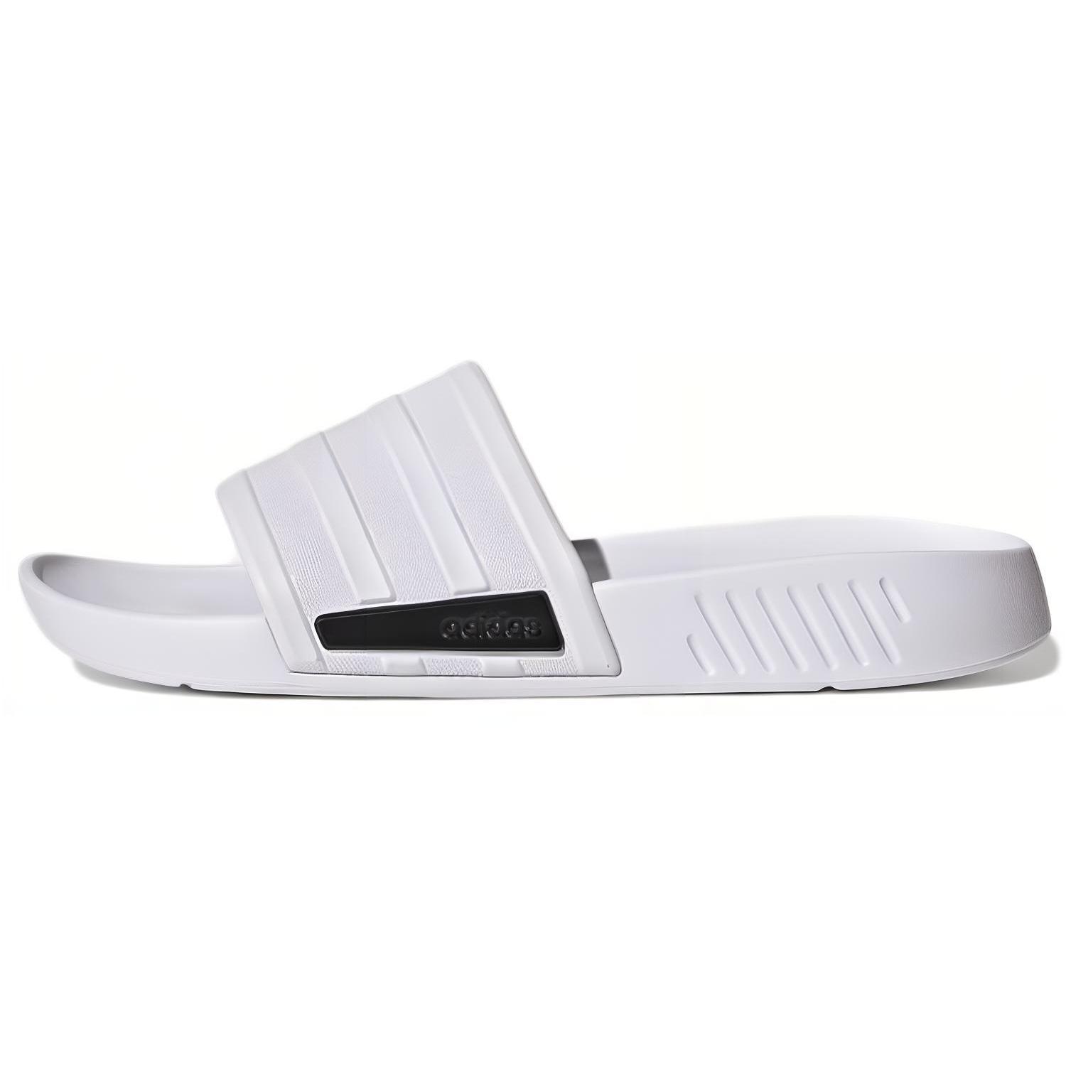 

Adidas Racer Tr Slides Cozy Wear Resistant White Unisex Slippers 39