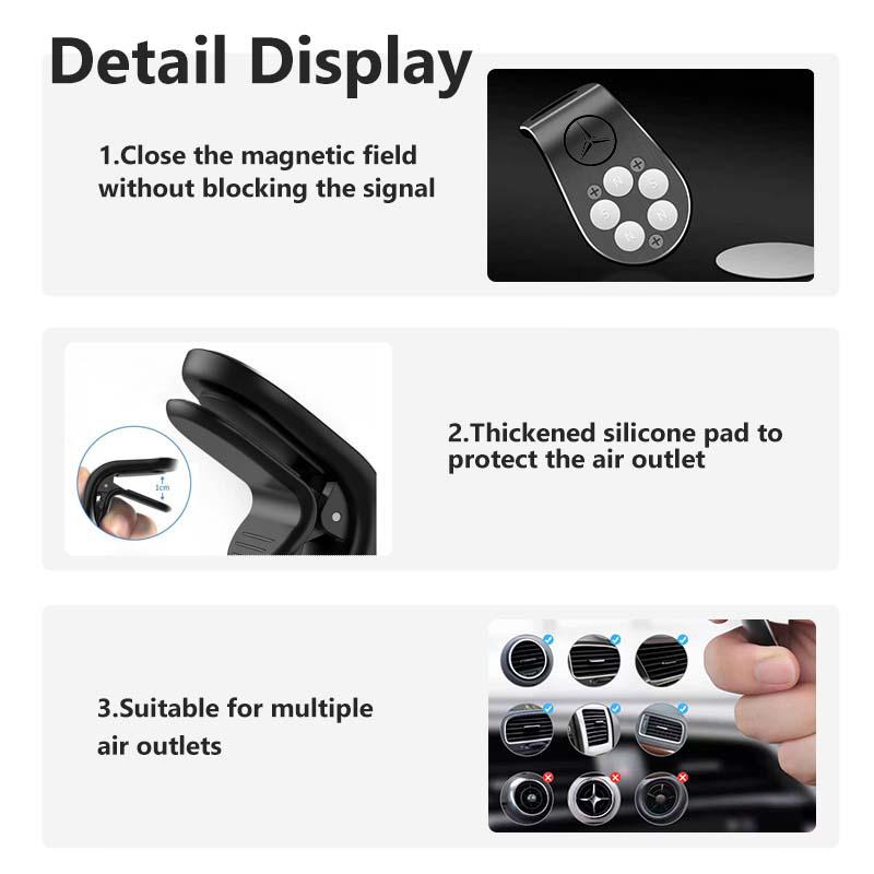 Universal Magnetic Car Phone Holder Mobile Mount Smartphone GPS Support Stand For Benz Exclusive AMG W124 W203 W204 SPRINTER V