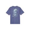 Nike ACG T Shirts Men's Sand Purple Crew Neck Moderate Straight Fit IH8660-508