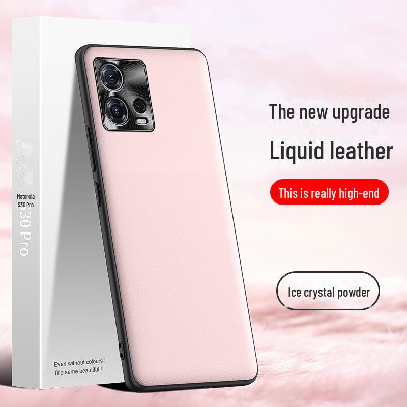Protective Liquid Leather Case for Motorola S30pro - Anti-Fall, Single Piece Shipping
