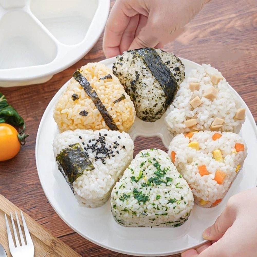 Japanese Style Triangle Sushi Mold Homemade Rice Balls Mold Onigiri Mold  DIY Sushi Making