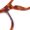 Makellose MONCLER Brille Schildpattmuster dreifarbiger Akzent Braun ML5063 053 Gebraucht