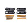 Set di Coprimozzi per Scooter con Adesivi Riflettenti Decorativi Coprimozzi Ruota Anteriore Posteriore per PRO2
