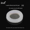 Silicone 4-Point Mesh Sealing Ring and Flat Washer for 6-Point Water Heater, Faucet, Pipe, Hose, and Shower Head (1-Inch)
